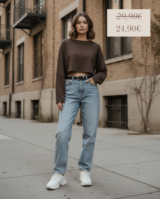 The Essential Crop Hoodie