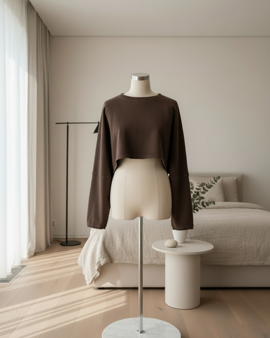 The Essential Crop Hoodie